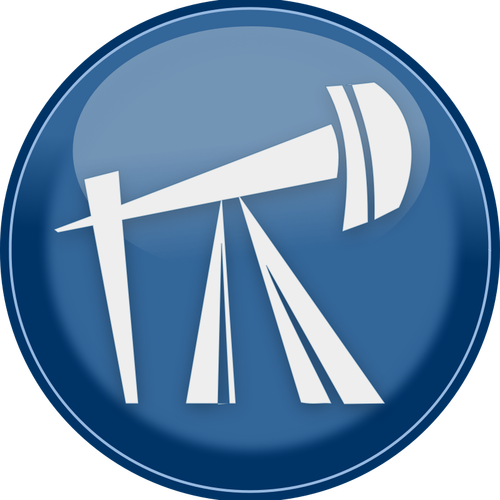 Of Petroleum Rig Icon Clipart