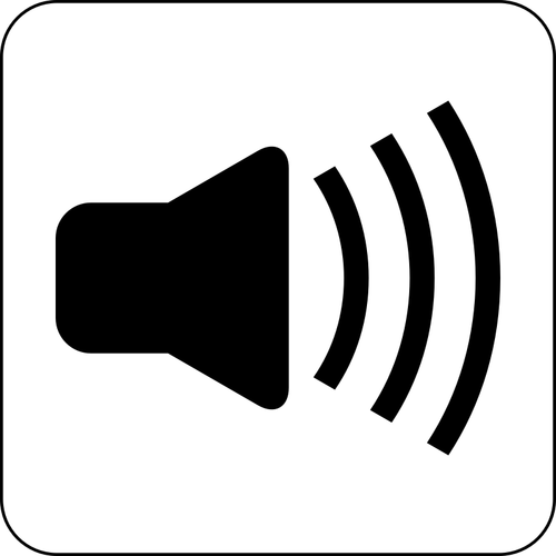 Of Sound Loudspeaker Icon Clipart