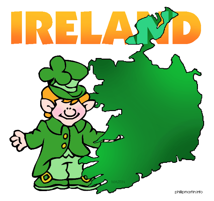 Irish Ireland Map Kid Image Png Clipart
