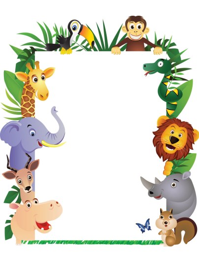 Jungle Theme Transparent Image Clipart
