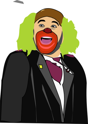 Color Of Man In A Fool'S Suit Clipart
