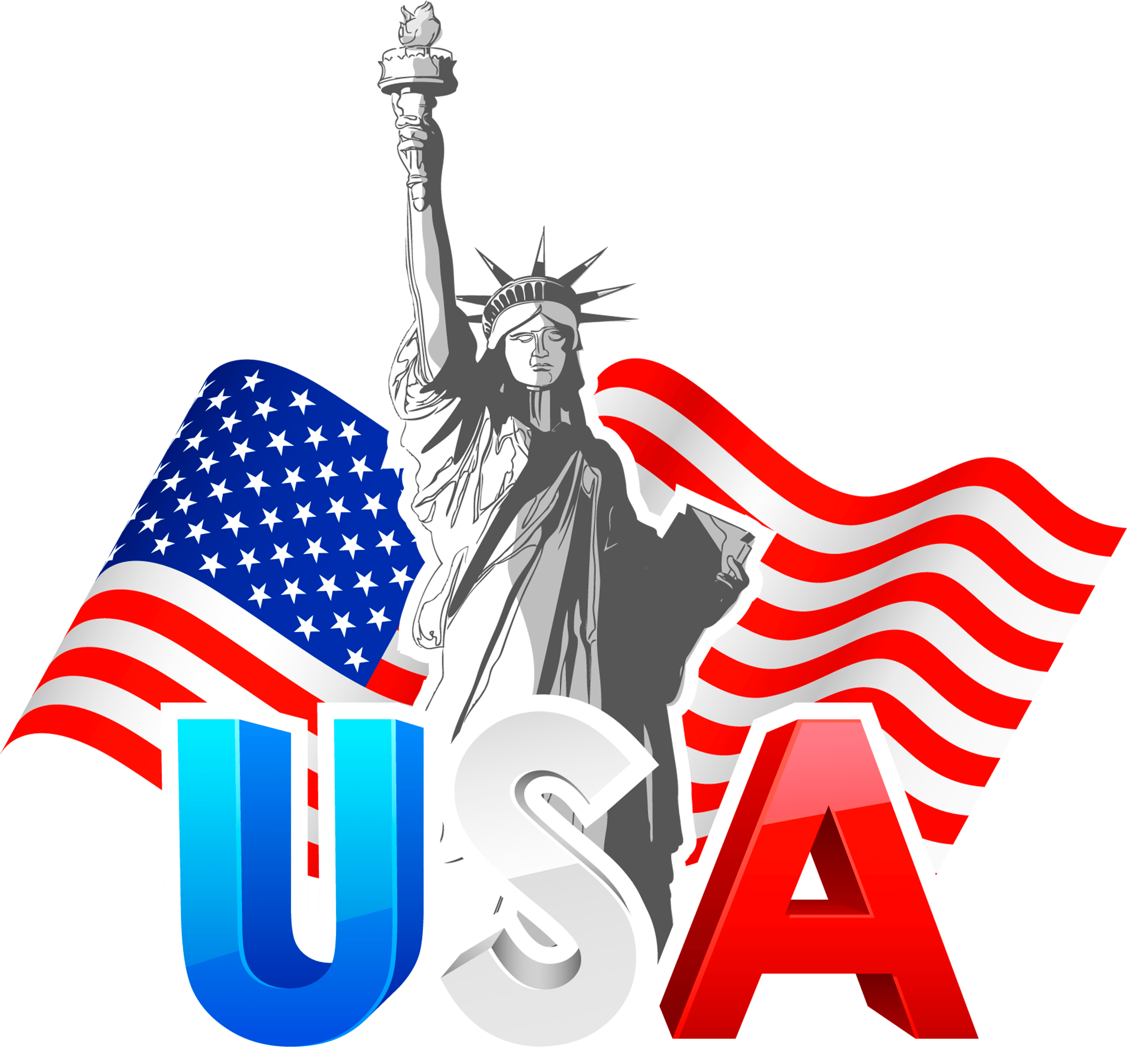 City United Usa Federal Holidays States York Clipart