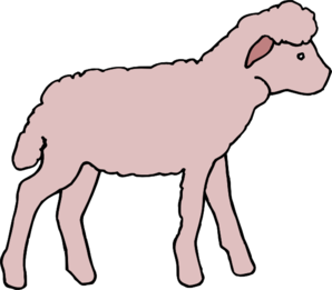 Pink Lamb High Quality Png Image Clipart