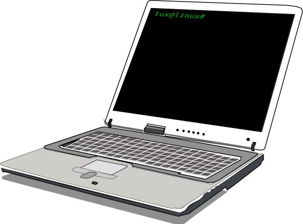 Laptop Computer Notebook At Clker Vector Clipart