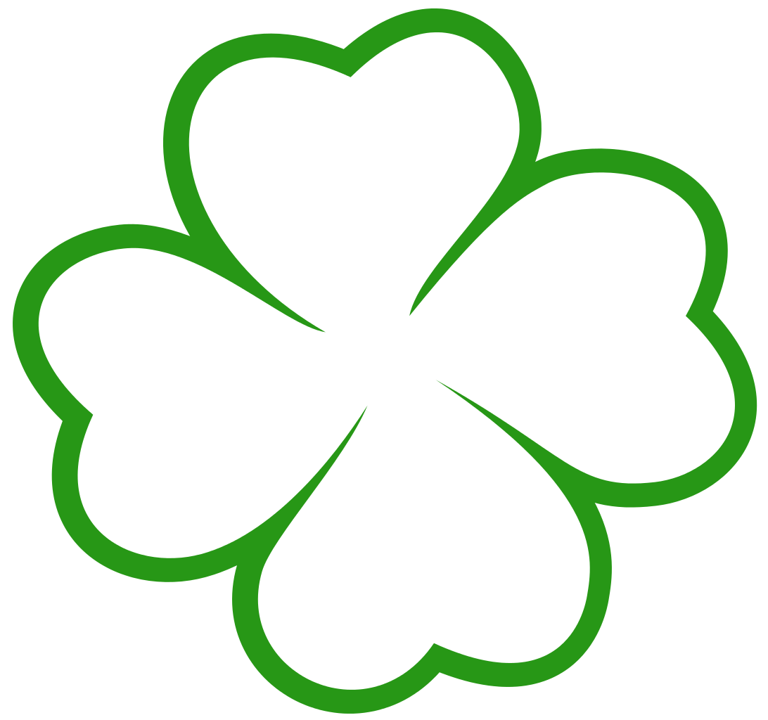 Clover Four-Leaf Patrick'S Saint Day HD Image Free PNG Clipart