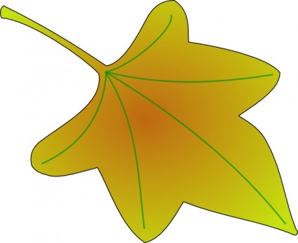 Leaves Grape Leaf Vector In Open Office Clipart