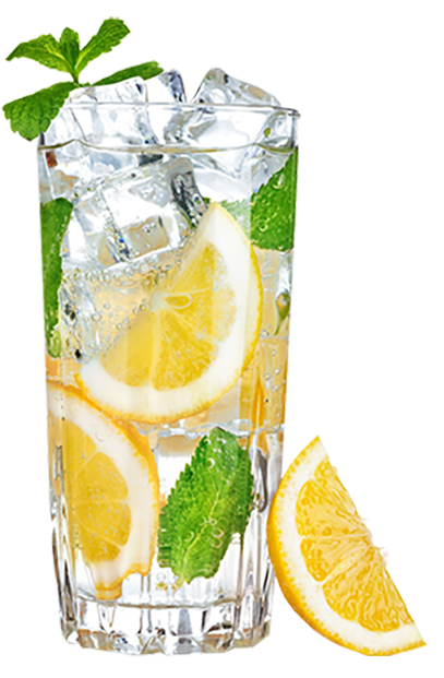 Drink Lemon Lemonade Ice Water Lemon-Lime Clipart