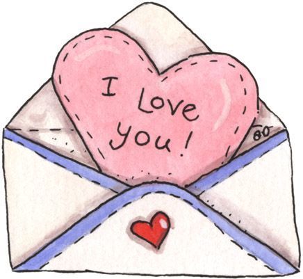 Love You Letter Love You Love You Clipart