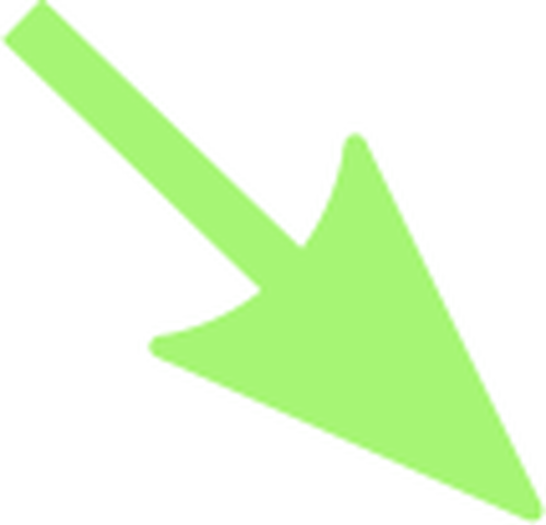 Of Arrow Green Color With Light Opacity Clipart