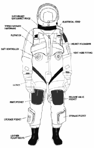 Nasa Flight Suit Clipart