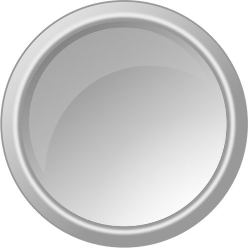 Light Gray Button Clipart