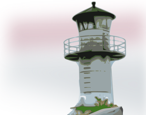 Color Of A Lighthouse Clipart