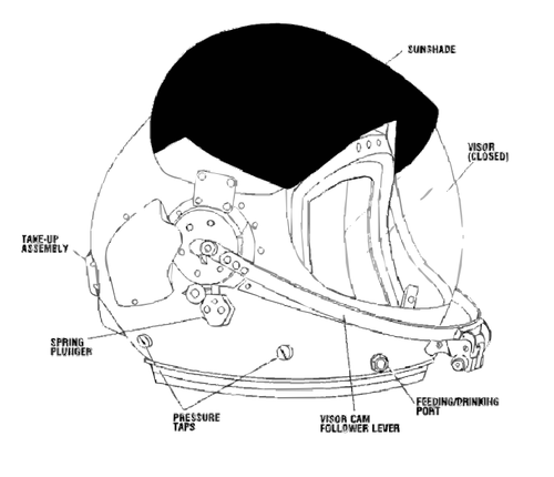 Nasa Flight Helmet Clipart