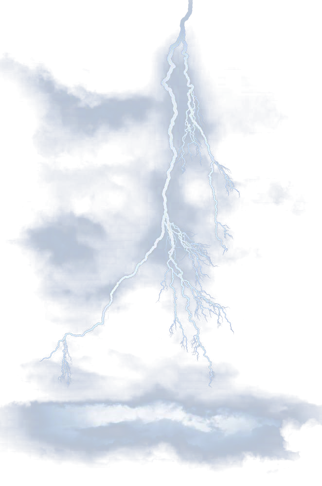 Blue Light Effect Lightning Free Photo PNG Clipart