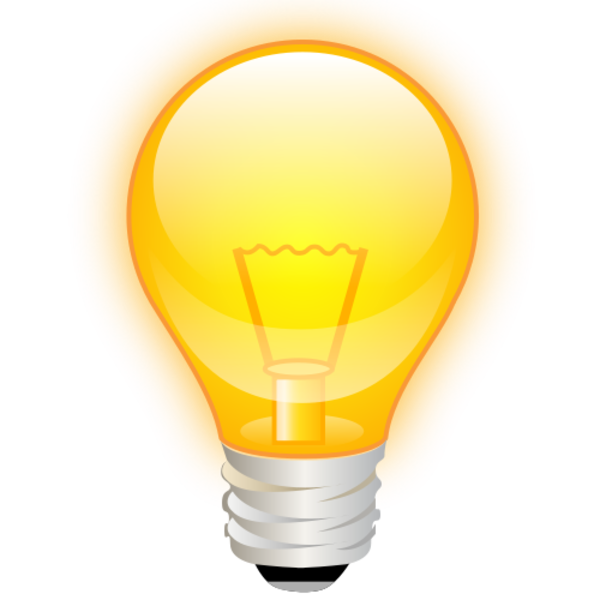 Compact Lightbulb Electric Light Lamp Lighting Incandescent Clipart