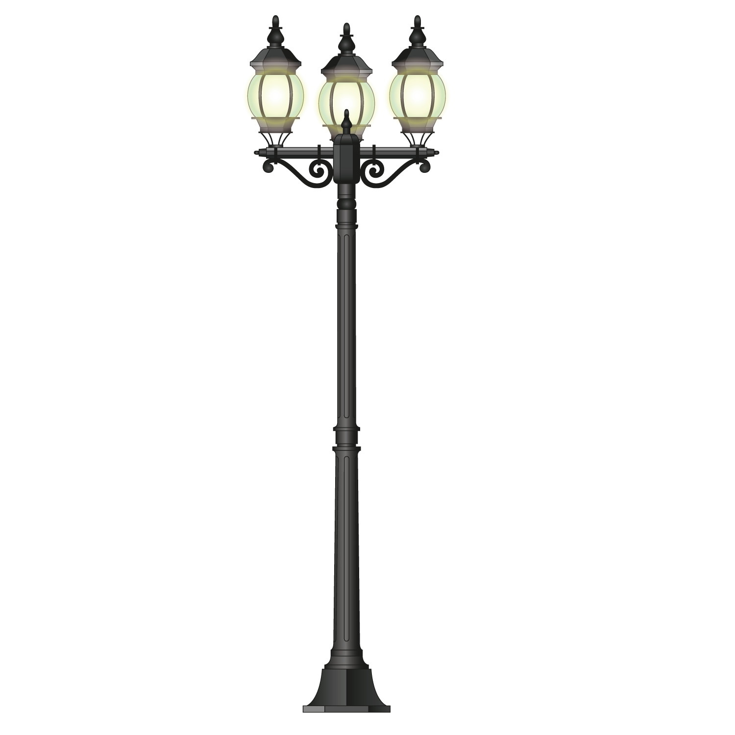 Beautiful Light Lamp Street Led Free Transparent Image HD Clipart