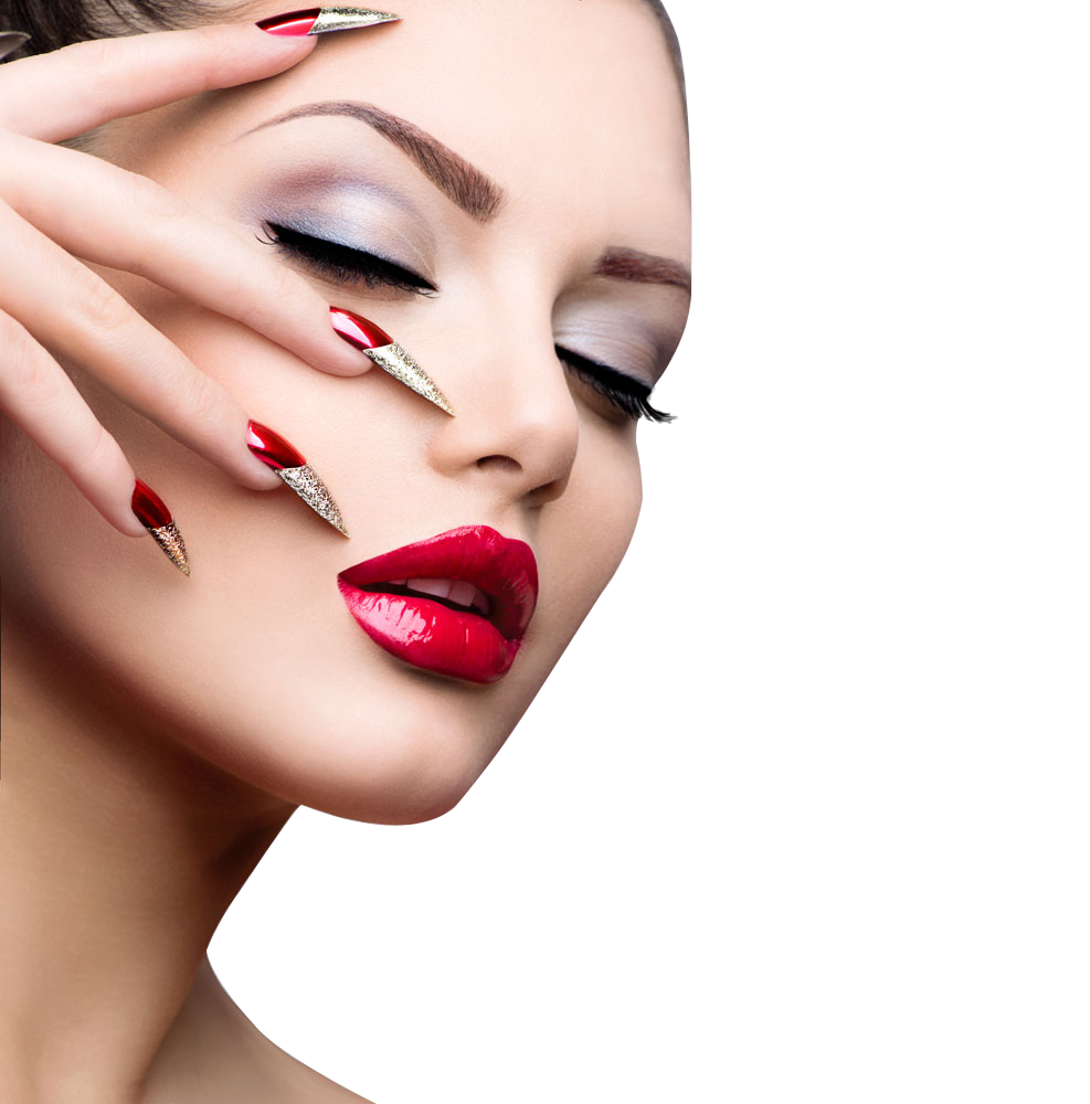 Light-Emitting Makeup Diode Nail Ultraviolet Female Polish Clipart