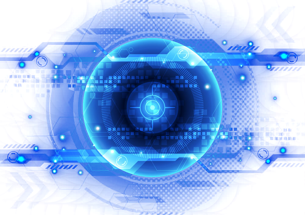 And Blue Eyes Eye Light Science Technology Clipart