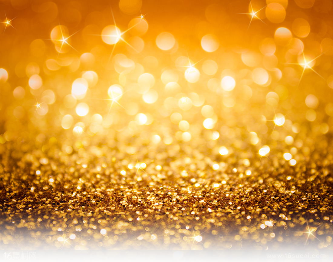 Particle Gold Light Photography Flash Paper Glitter Clipart