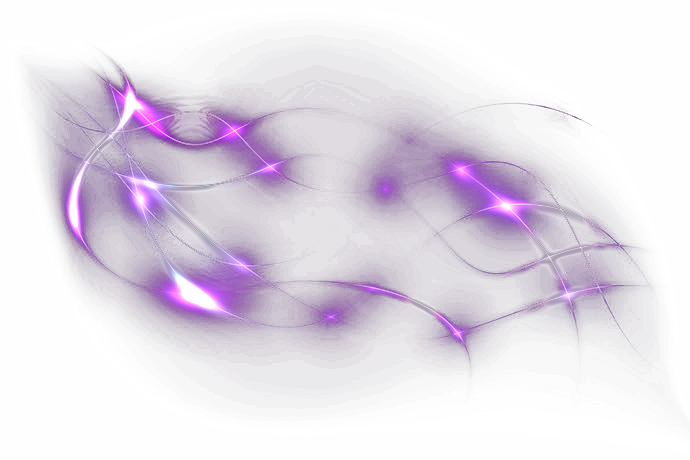 Decorative Magic Purple Light Beam Icon Clipart