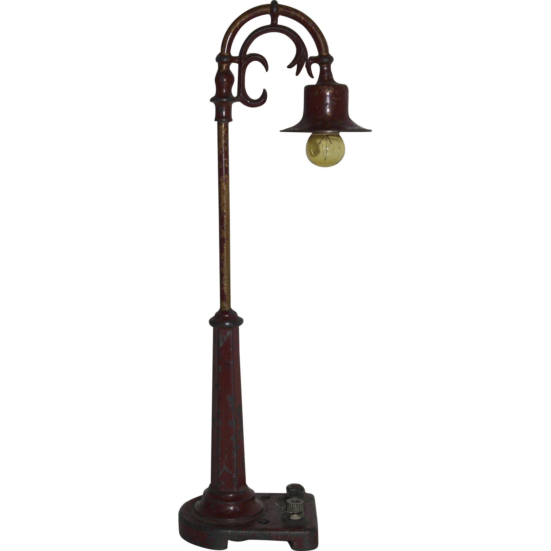 Oil Column Light Fixture Lamp Street Lighting Clipart