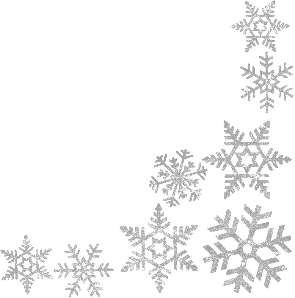Central Snowflakes Wells Frame Community Library Branch Clipart
