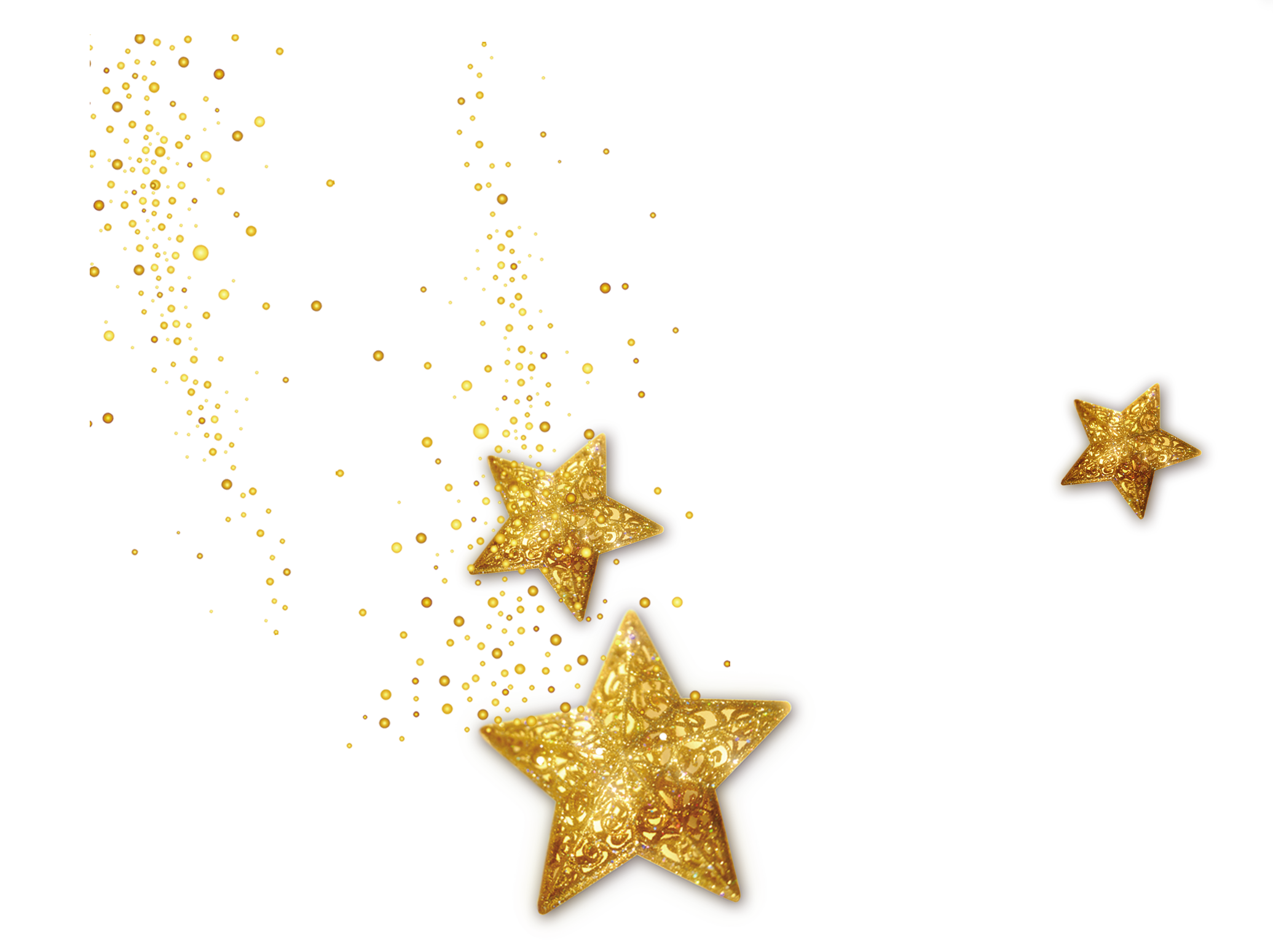 Graphic Star Gold Decoration Computer Design File Clipart