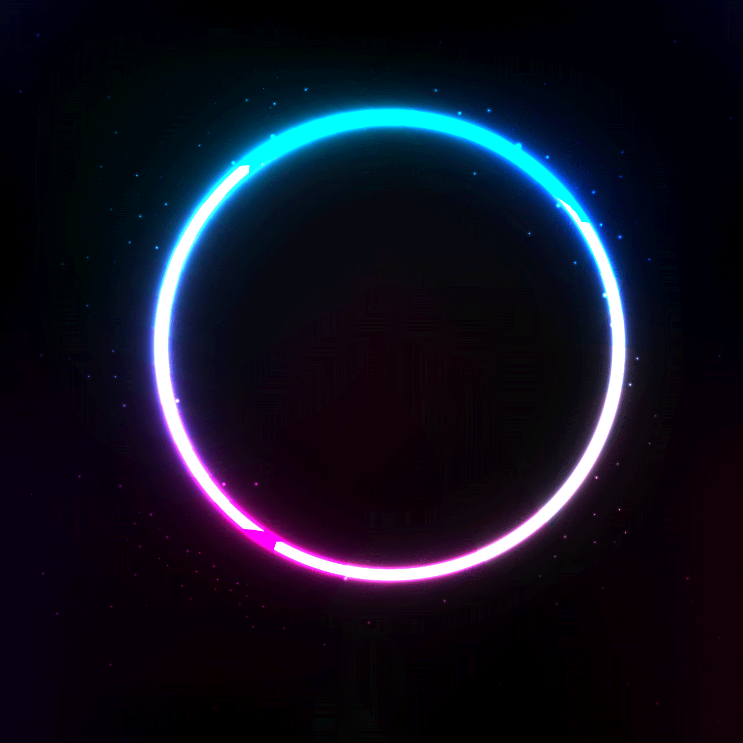 Fluorescence Space Color Sky Wallpaper Eclipse Vector Clipart