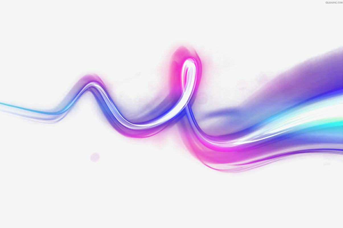 Light Lines Flow Violet Emitting Line Clipart