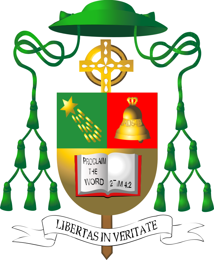 Catholic Diocese Coat Konecki Arms Dekanat Roman Clipart