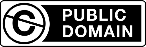 Public Domain Sign Clipart