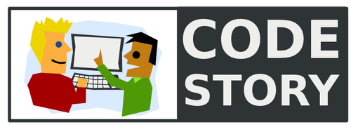 Code Story Logo Clipart