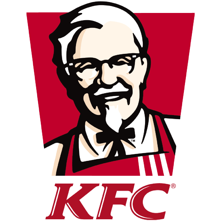 Sanders Colonel Kfc Logo Chicken Fried Alfabet Clipart