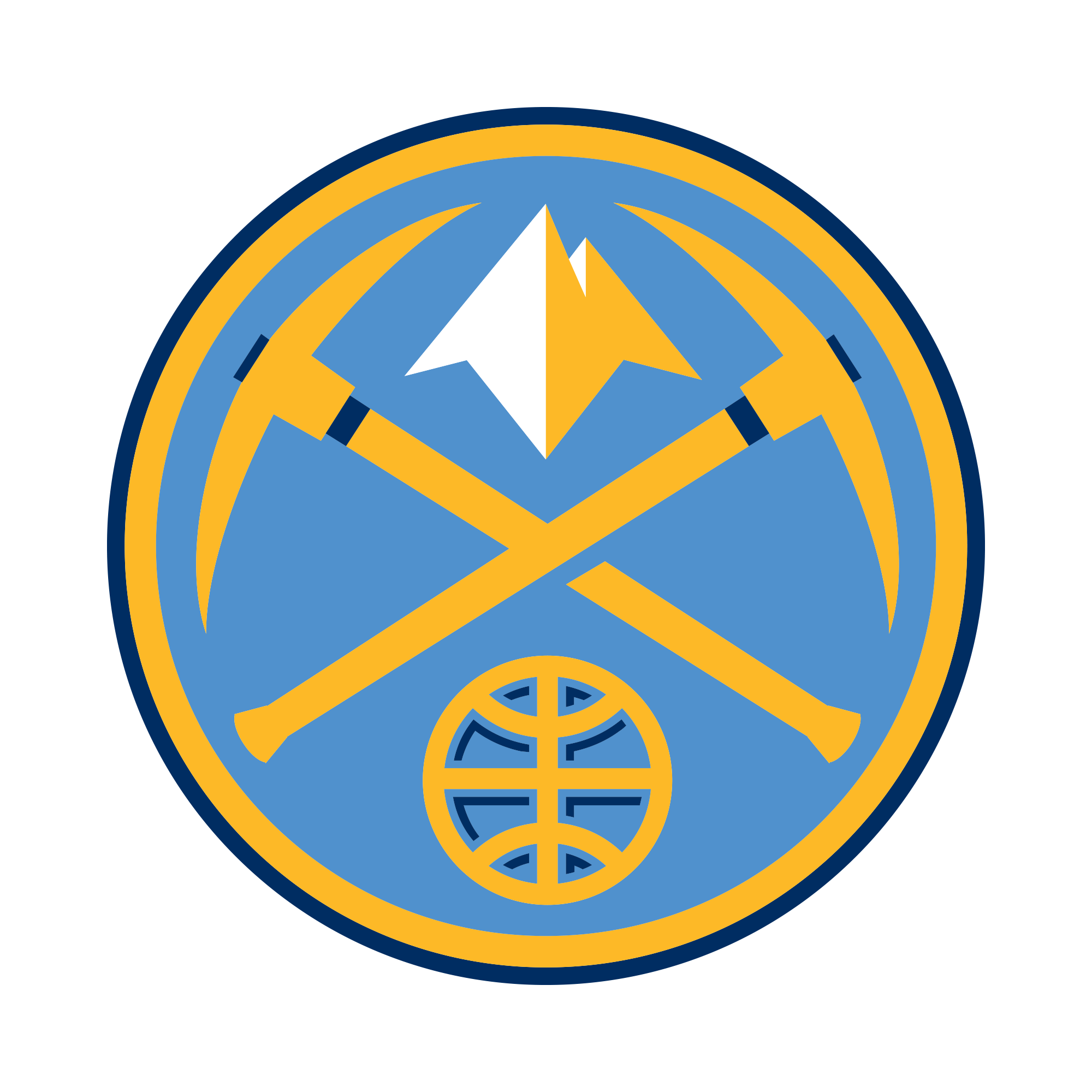 City San Thunder Oklahoma Denver Antonio Nuggets Clipart