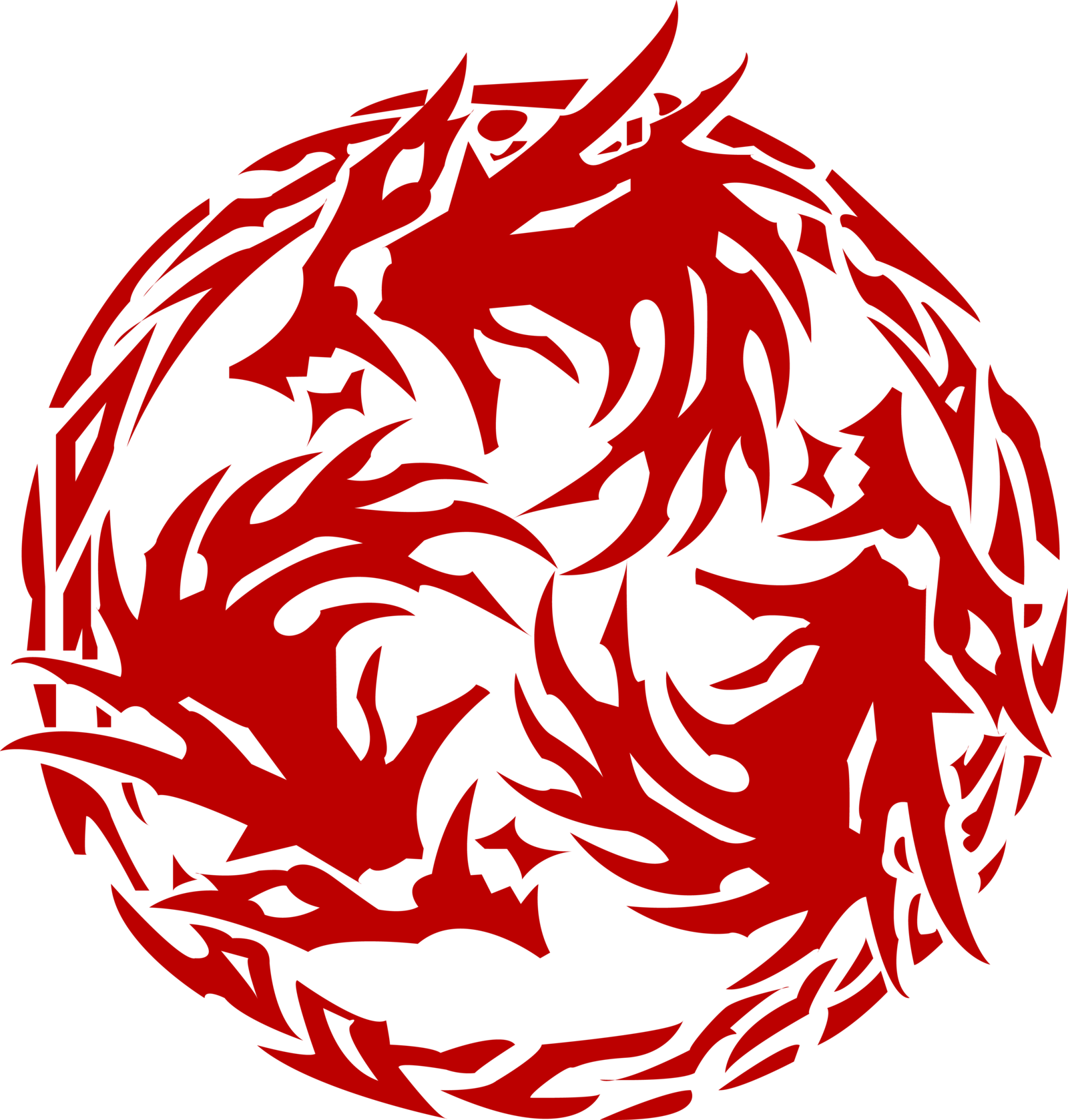 Fenrir Burst Gods Eater Axe God Logo Clipart