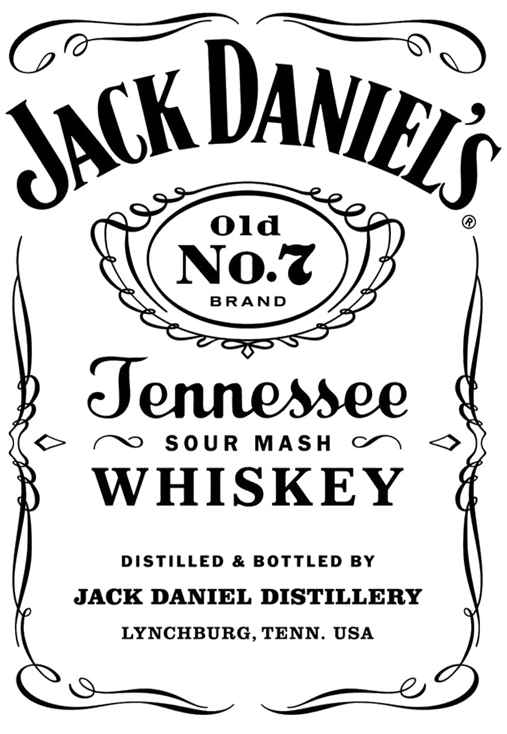 Rye Daniels Whiskey Daniel'S Jack Logo Clipart