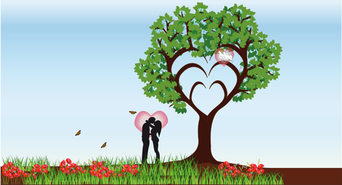 Tree Of Love Clipart