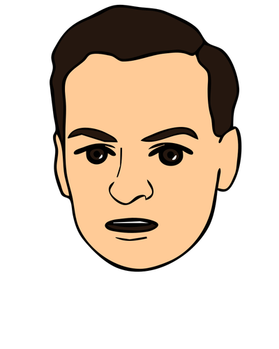 Serious Face Clipart