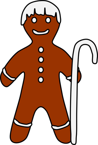 Gingerbread Shepherd Clipart