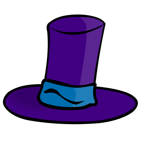 Purple Hat Clipart