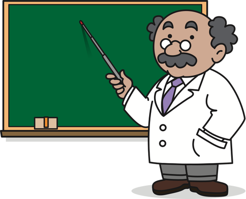 Professor Teaching Clipart