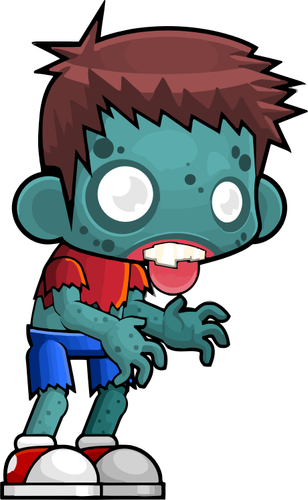 Zombie Boy Clipart