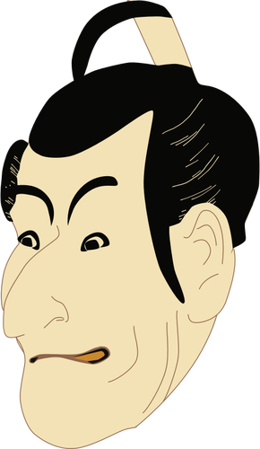 Of Kabuki Actor Clipart
