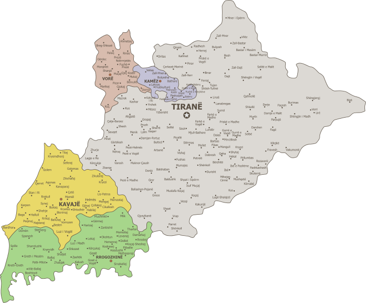 Map Albania Of Commons Tirana Dajti Wikimedia Clipart