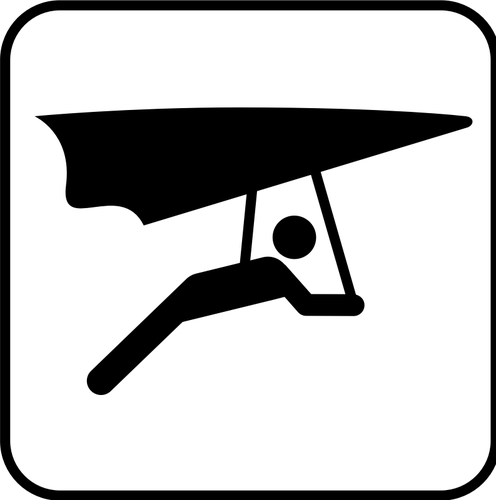 Us National Park Maps Pictogram For Hang Gliding Clipart