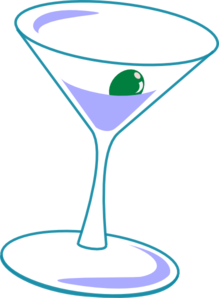 Simple Martini Glass High Quality Transparent Image Clipart