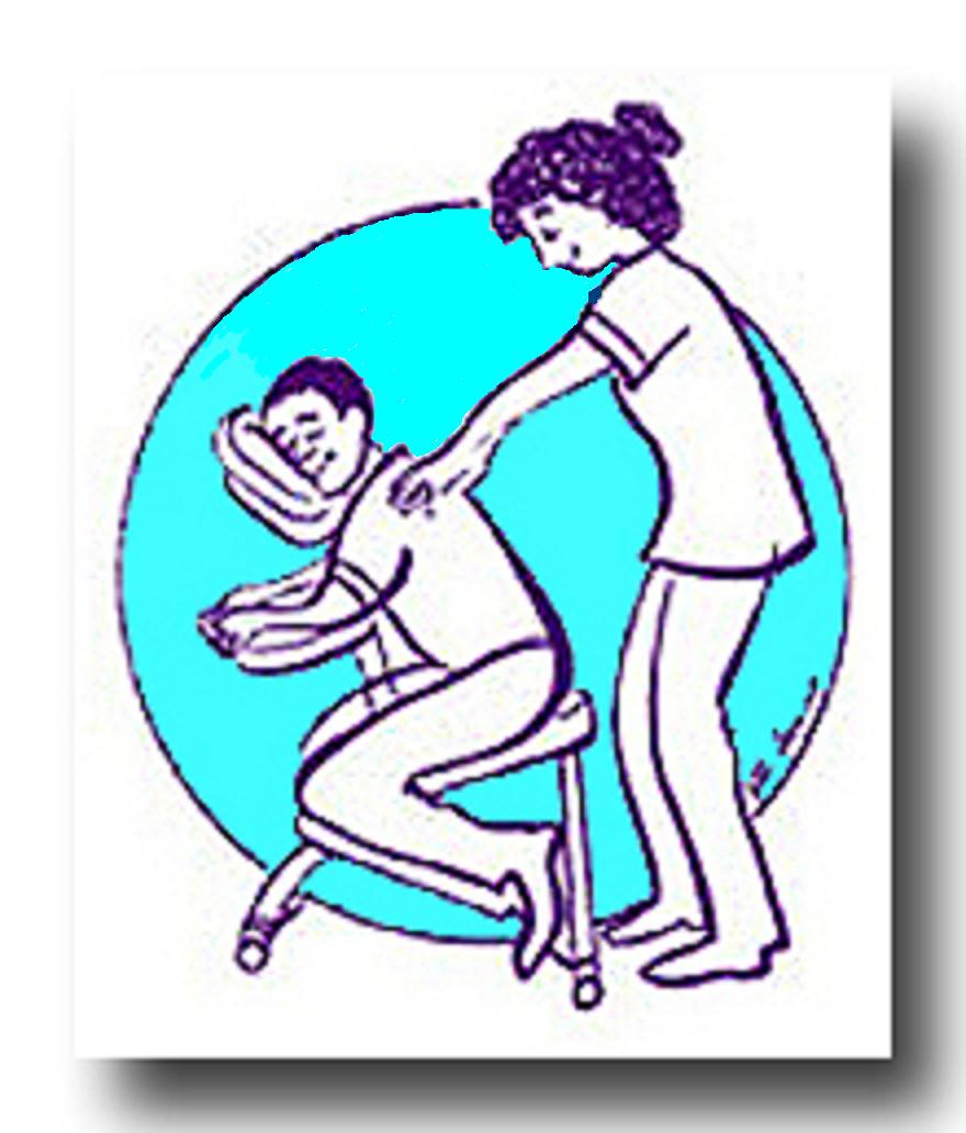 Chair Massage Williamston Area Senior Center Clipart