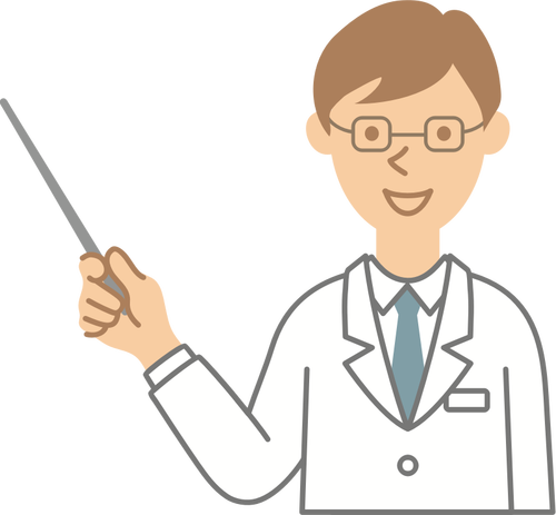 Doctor With Pointer Clipart