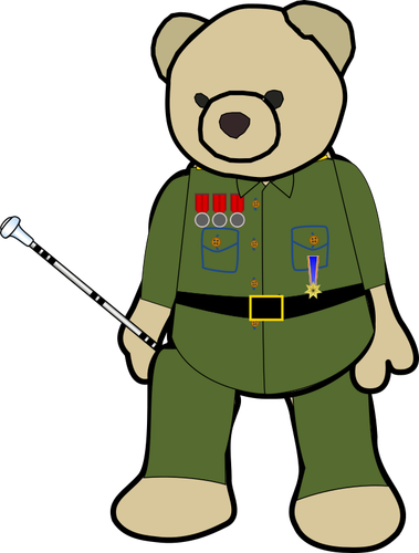 Field Marshal Teddy Clipart
