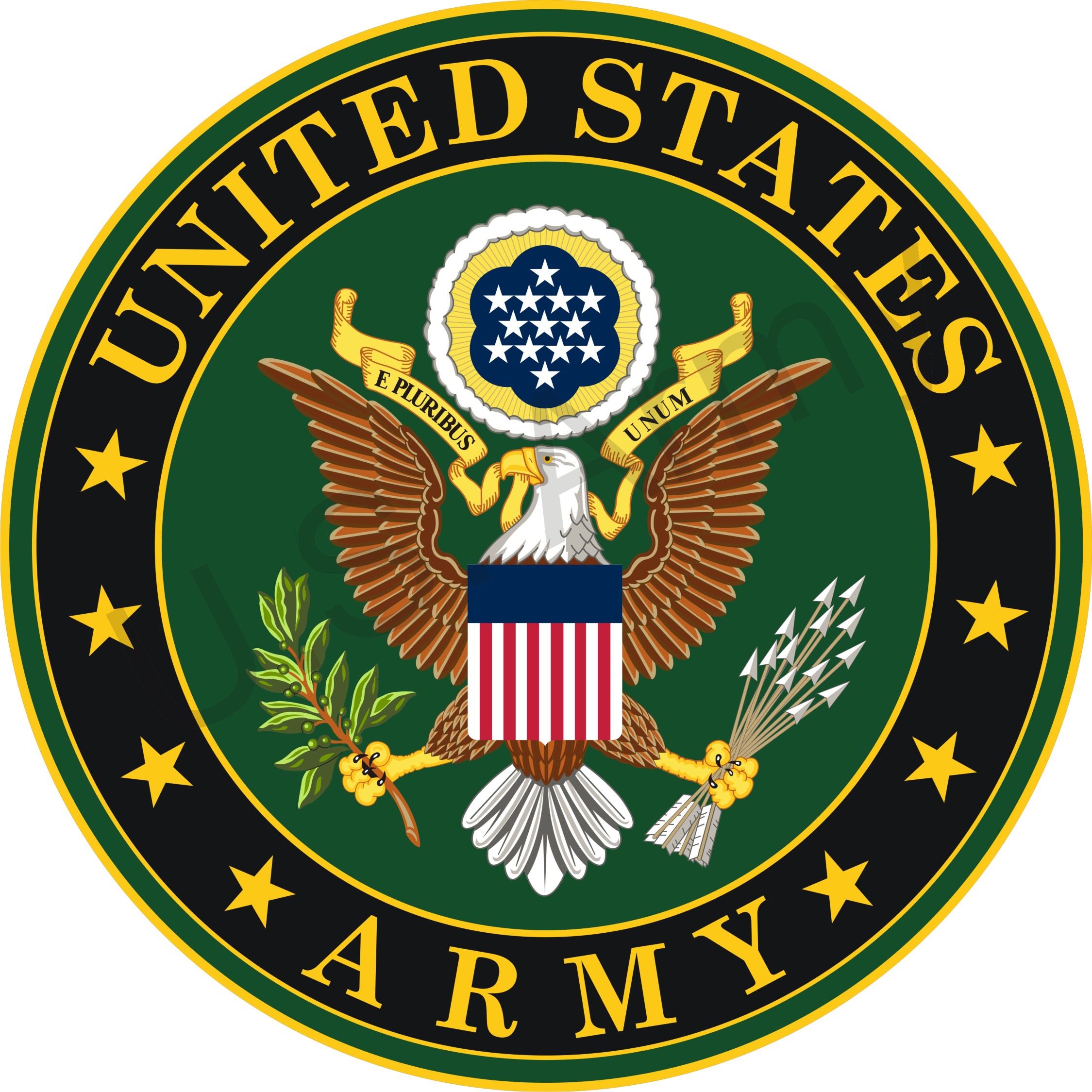 Military Us Army Official Us Army Due Clipart